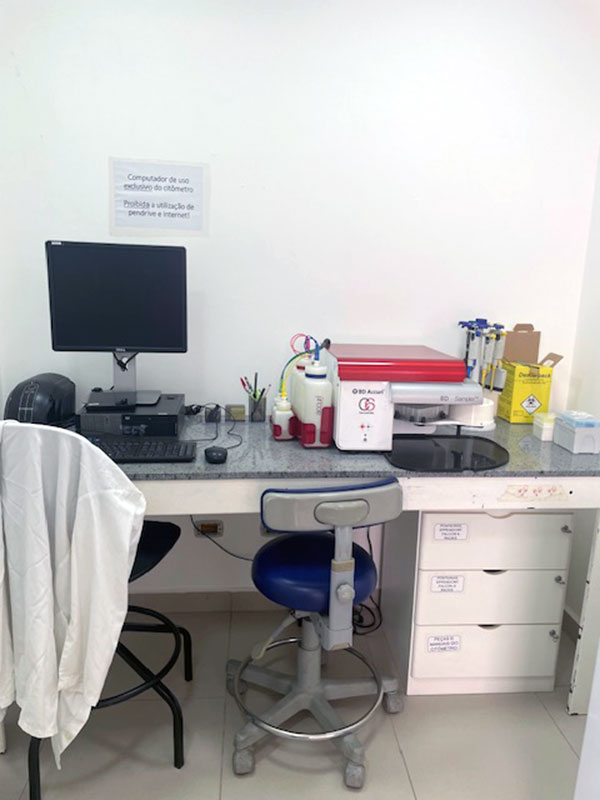 Laboratório de Citometria de Fluxo e Biologia Molecular