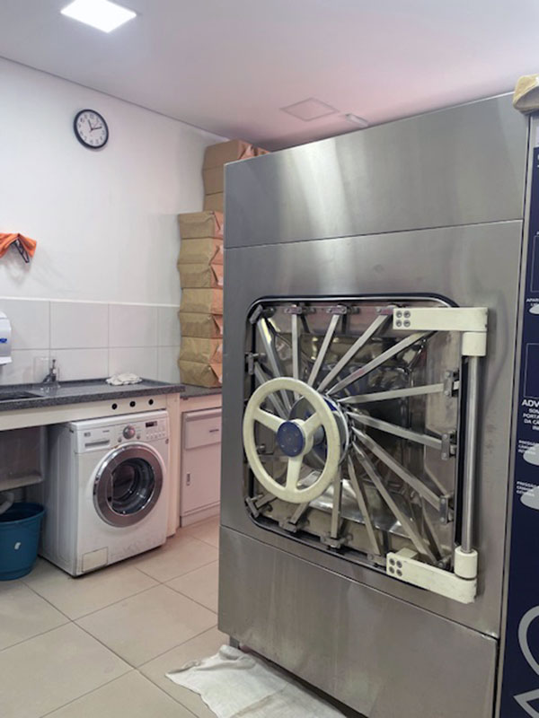 Sala de Lavagem e Esterilização do Biotério