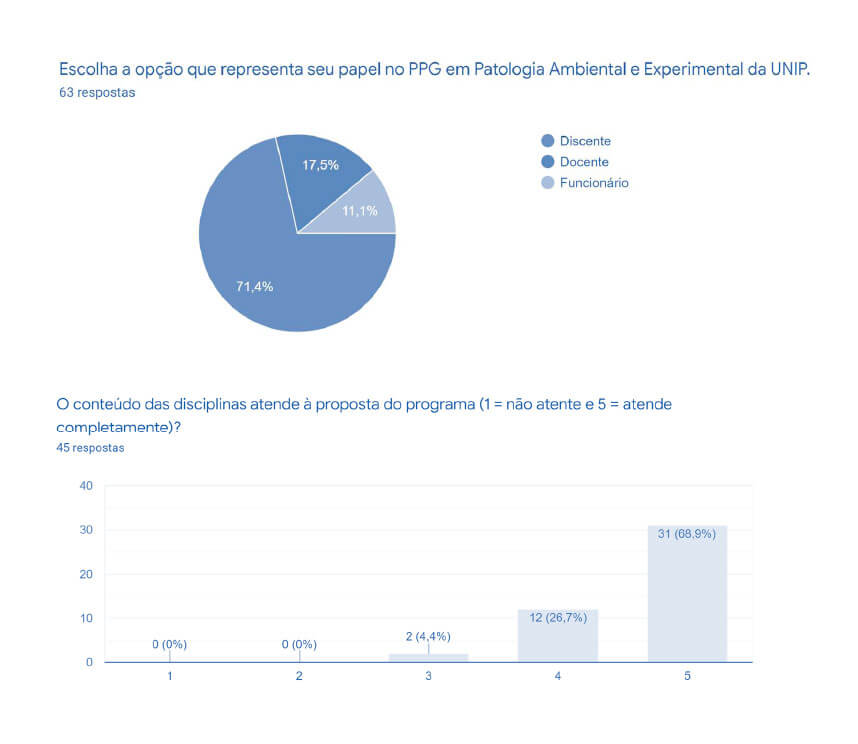 Gráfico da Autoavaliação do Programa