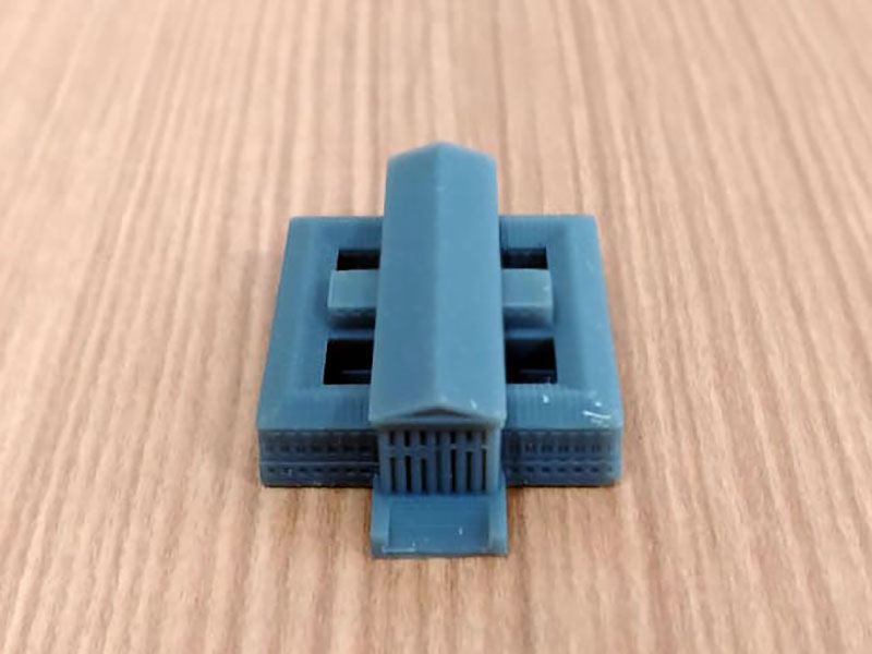 Projeto de construção de um imóvel feito em impressora 3D