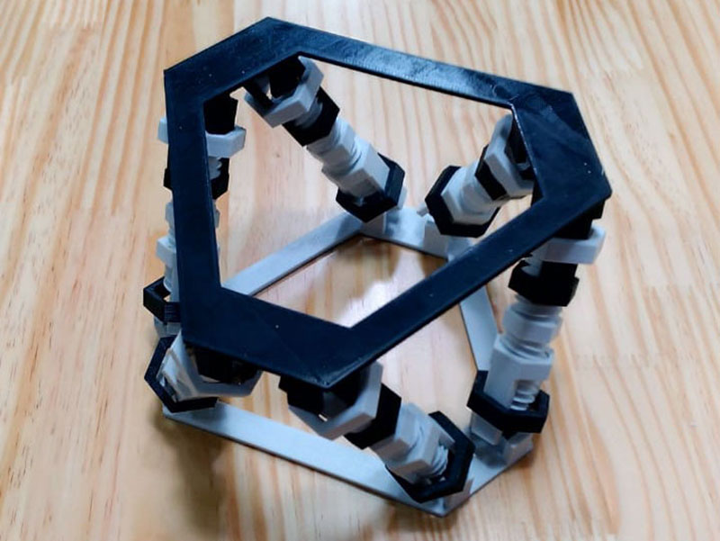 Engenharia: Plataforma de Stewart impressa em 3D